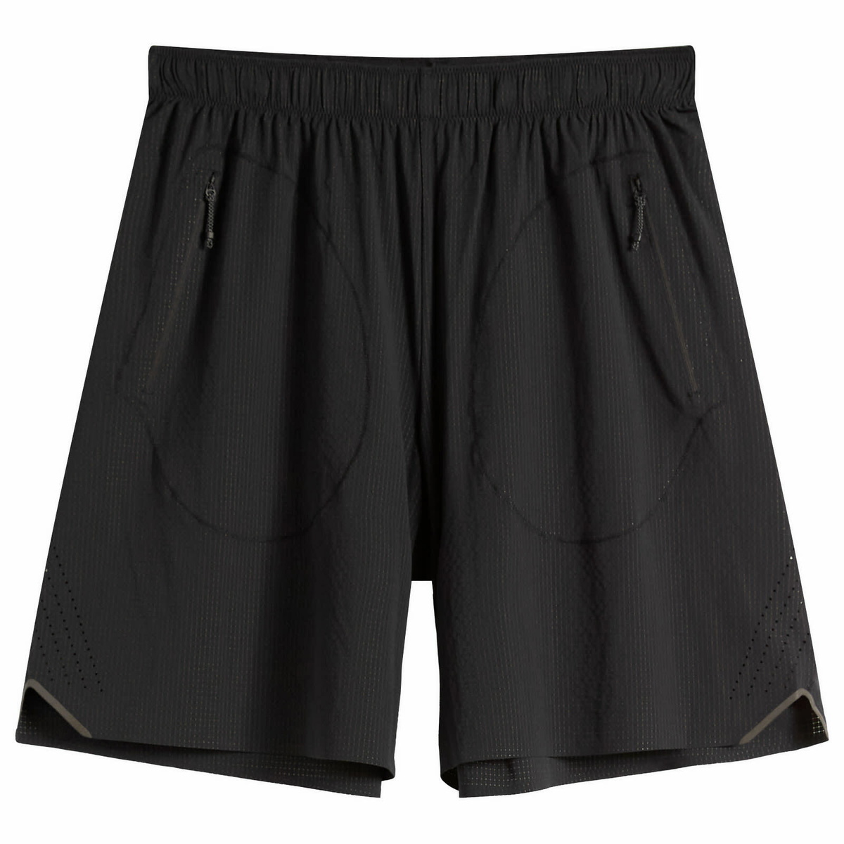 SOAR Men's Long Summer Shorts in Black