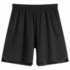 SOAR Men's Long Summer Shorts in Black