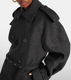 JW Anderson Wool-blend trench coat