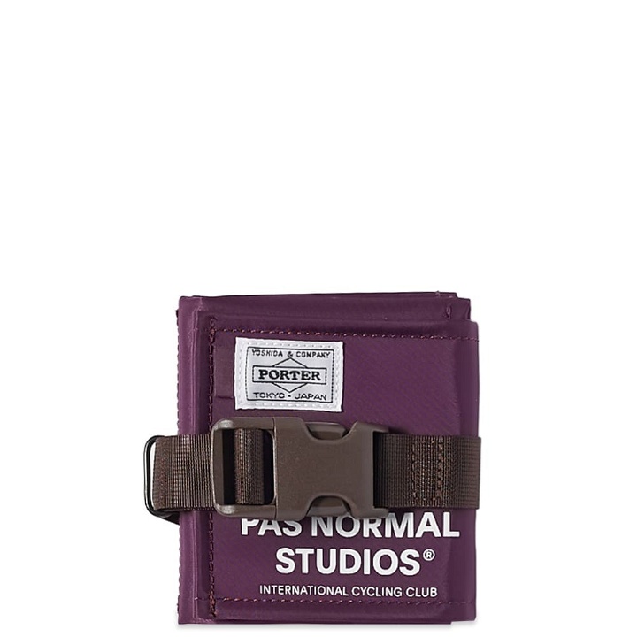Photo: Pas Normal Studios x Porter Yoshida Saddle Bag in Purple
