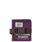 Pas Normal Studios x Porter Yoshida Saddle Bag in Purple