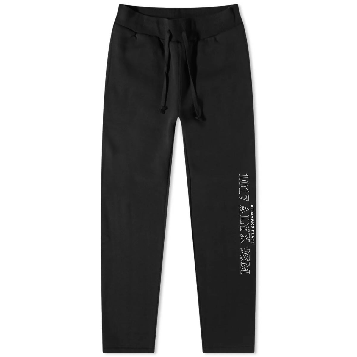1017 ALYX 9SM Men's Sweatpants in Black 1017 ALYX 9SM