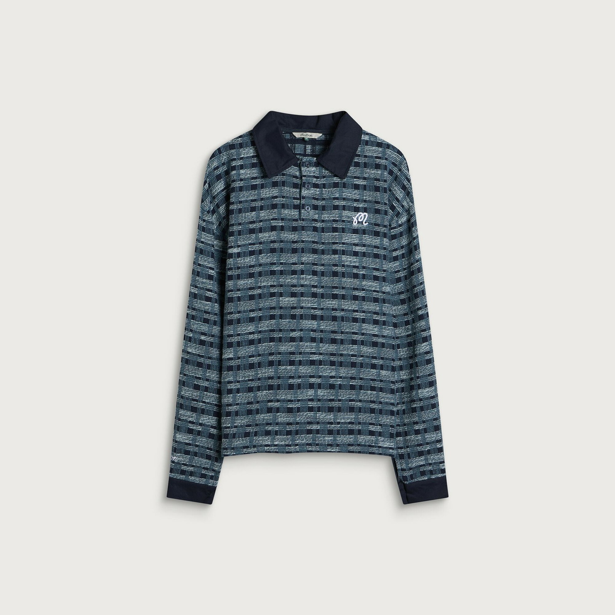 Malbon Men's Wabi Polo in Navy