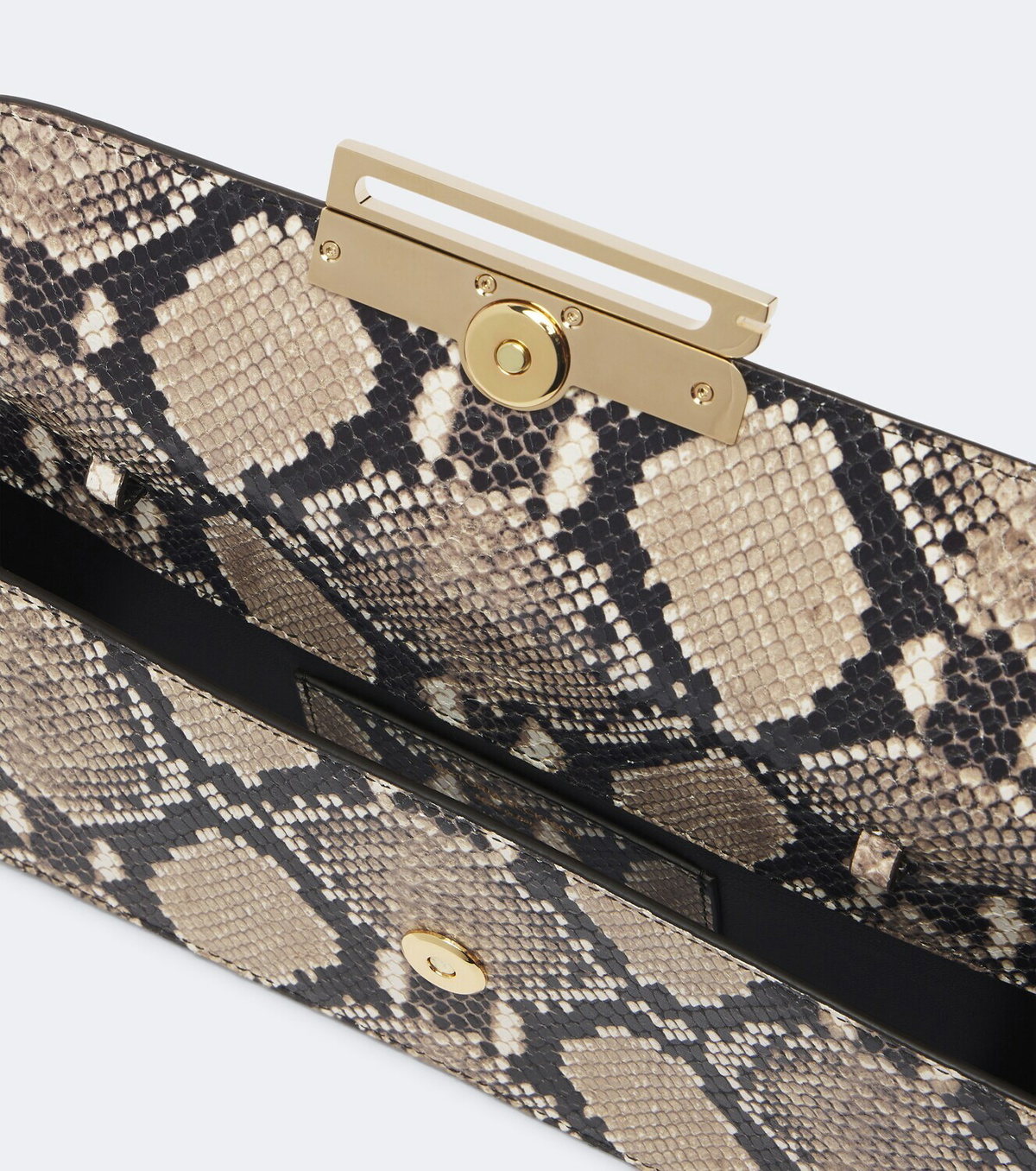 Victoria Beckham Dorian East-West leather clutch