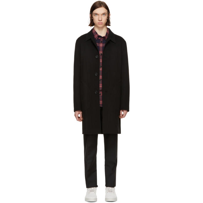 Photo: Coach 1941 Black Wool Double Faced Coat 