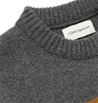 Oliver Spencer - Blenheim Striped Wool Sweater - Gray