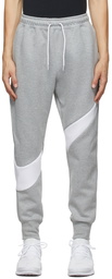 Nike Grey Sportswear Swoosh Tech Lounge Pants