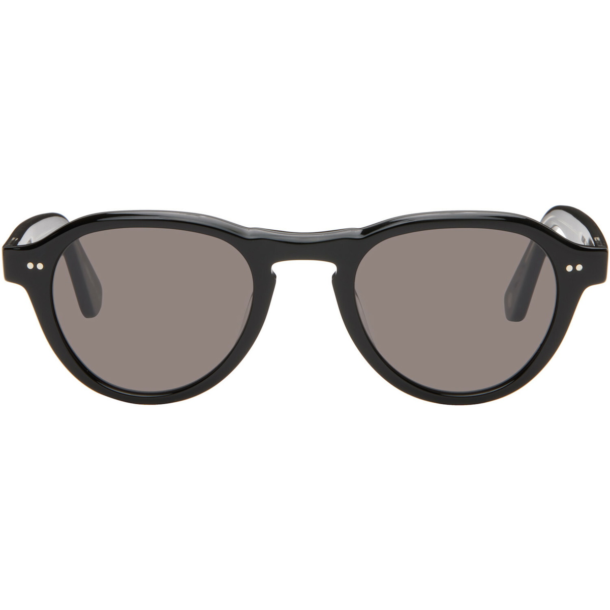Garrett Leight Black McNally Sunglasses