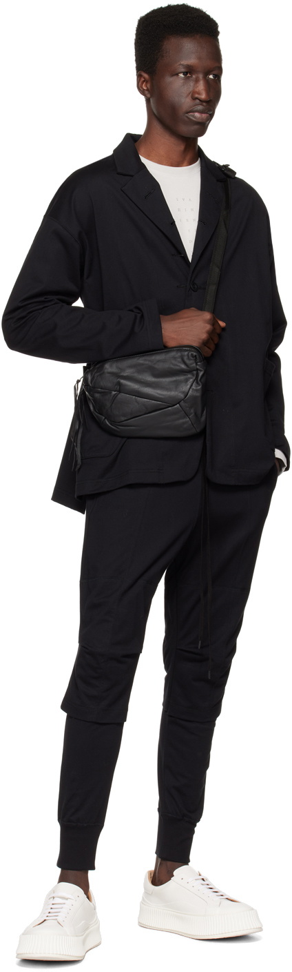 The Viridi-anne Black Layered Trousers