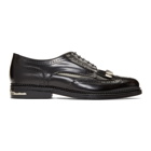 Toga Virilis Black Polished Brogues