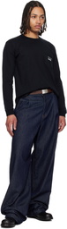 Comme des Garçons Homme Black Pocket LS T-shirt