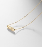 Messika Baby Move 18kt gold necklace with diamonds