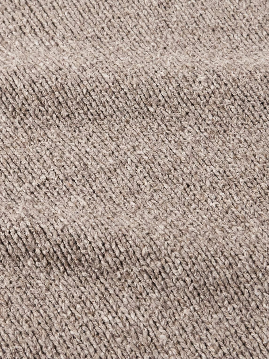 The Row - Ryoko Cotton Rollneck Sweater - Brown