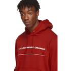 Undercover Red A Clockwork Orange Edition Print Hoodie