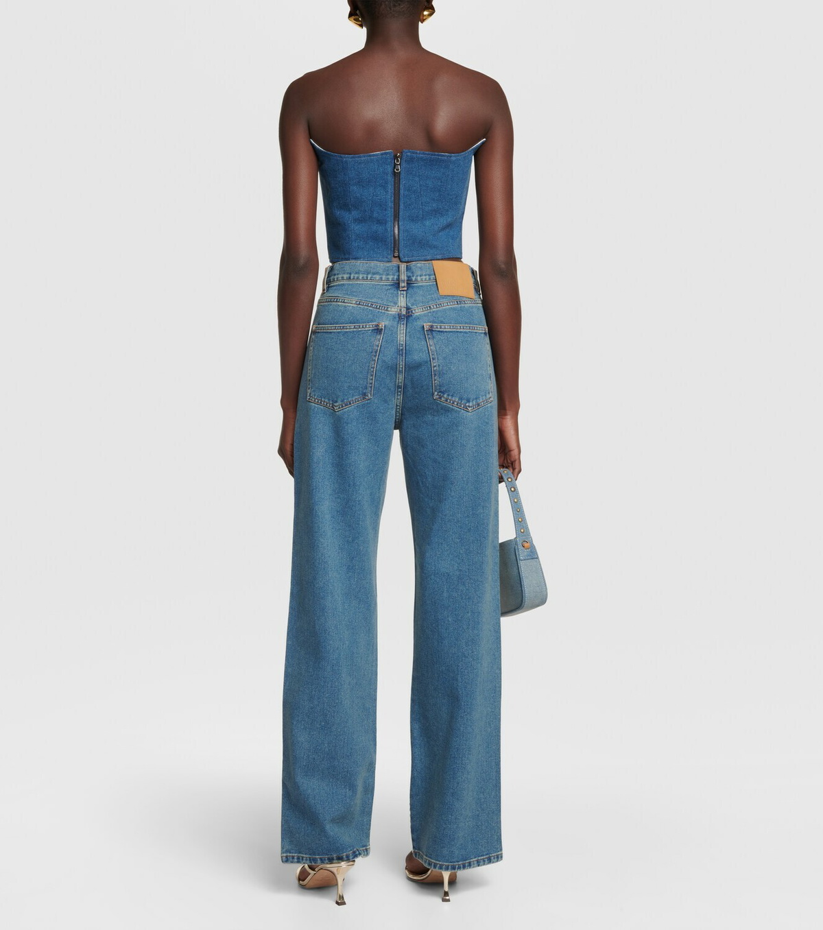 Giuseppe di Morabito High-rise embellished jeans