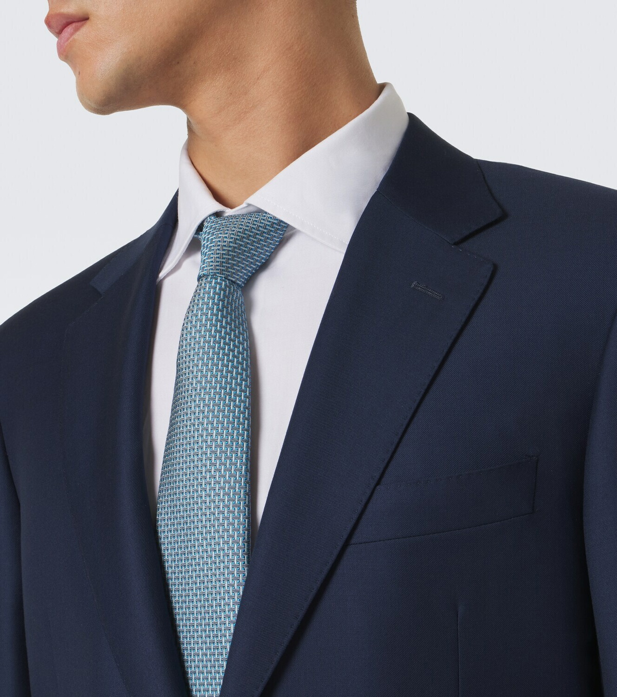 Brioni Silk jacquard tie