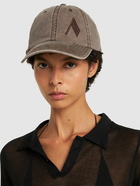 THE ATTICO Logo Cotton Baseball Cap