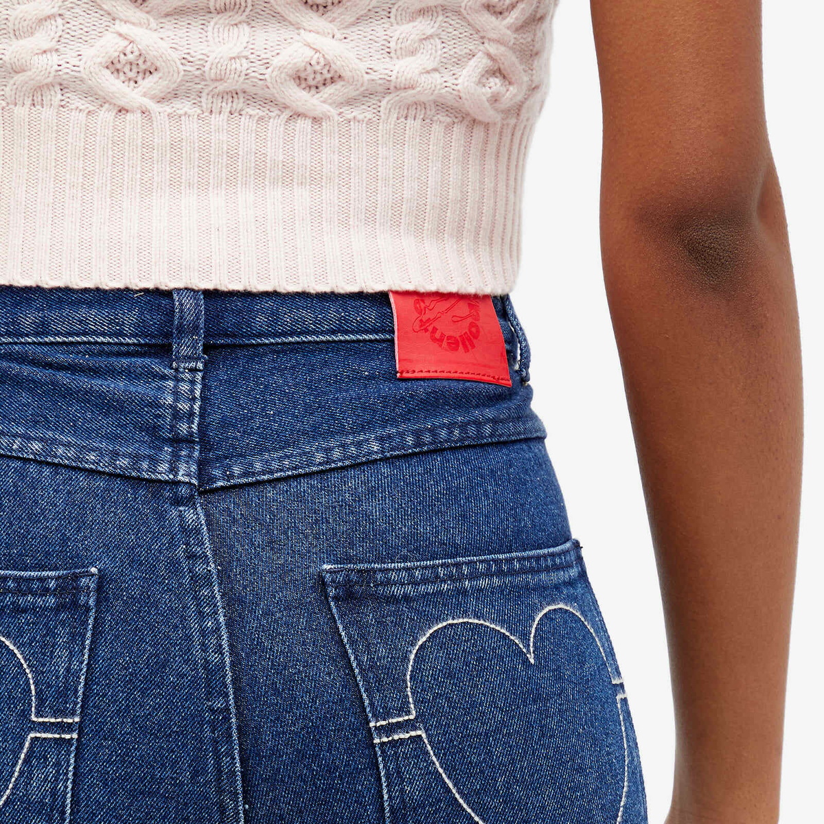 Carne Bollente Women's The Love Butt Denim Jeans in Blue