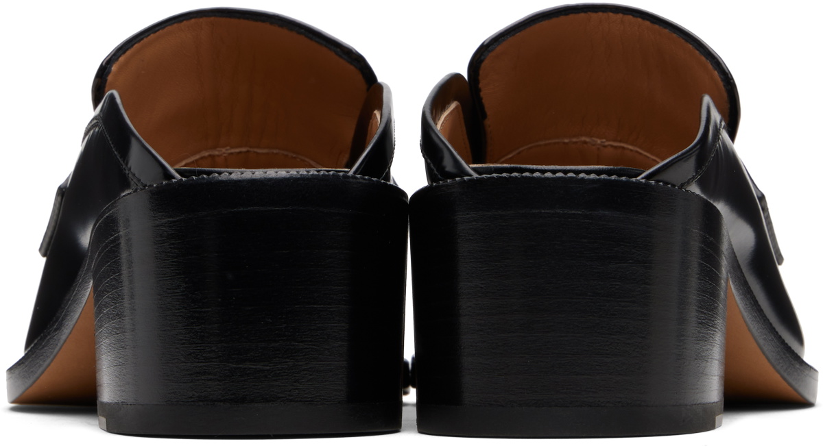 Maison Margiela Black Tabi City Loafer Mules