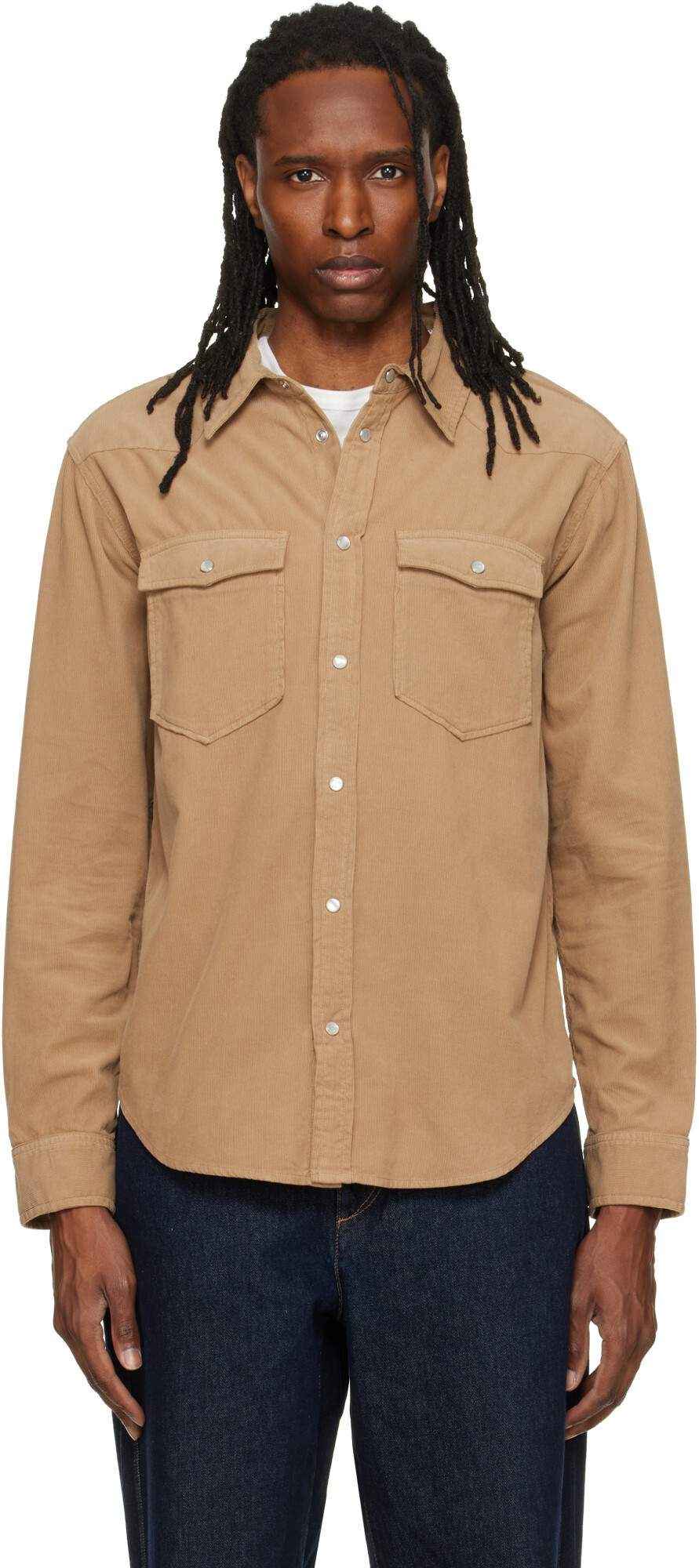 Isabel Marant Beige Vasco Shirt