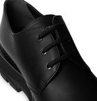 Alexander McQueen - Leather Derby Shoes - Black