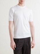 Altea - Cotton-Piqué T-Shirt - White