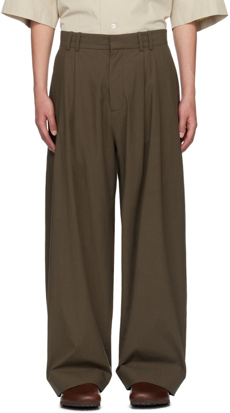 Photo: Studio Nicholson Brown Line Trousers