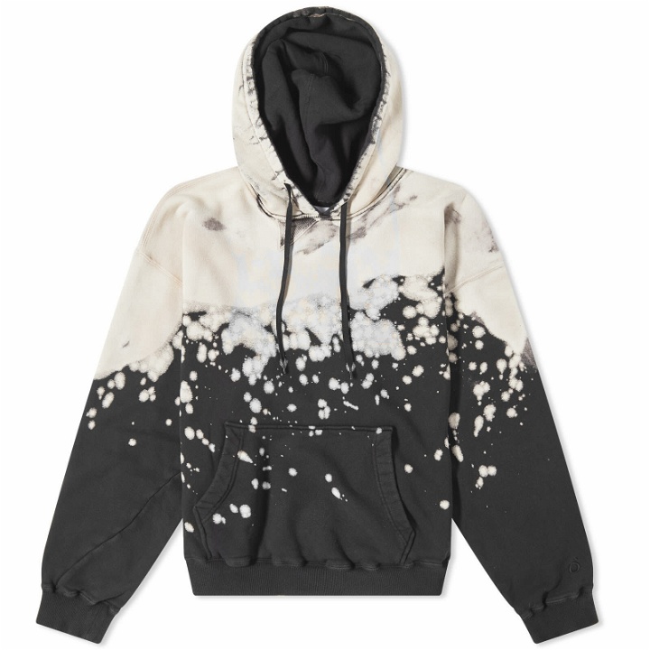 Photo: Noma t.d. Men's Hand Dyed Twist Hoodie in Black