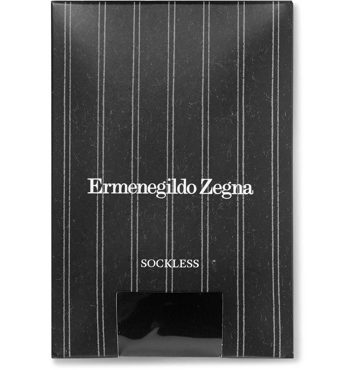 Ermenegildo Zegna - Three-Pack Stretch Cotton-Blend No-Show Socks