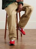 Nike - LD-1000 Leather and Suede-Trimmed Mesh Sneakers - Red