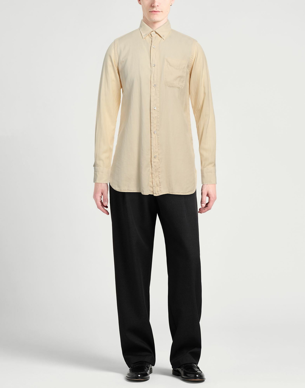 Tom Ford Mens Shirt in Beige