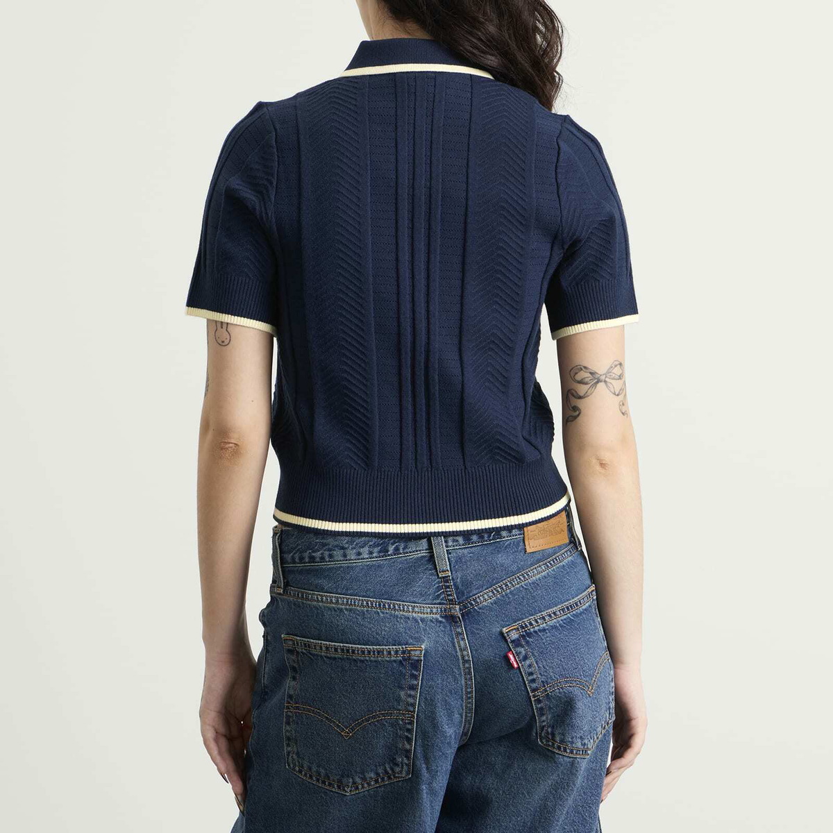 Adidas Women's Polo Shirt in Night Indigo
