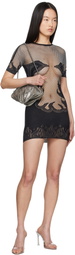 Poster Girl Black Pin Up Minidress