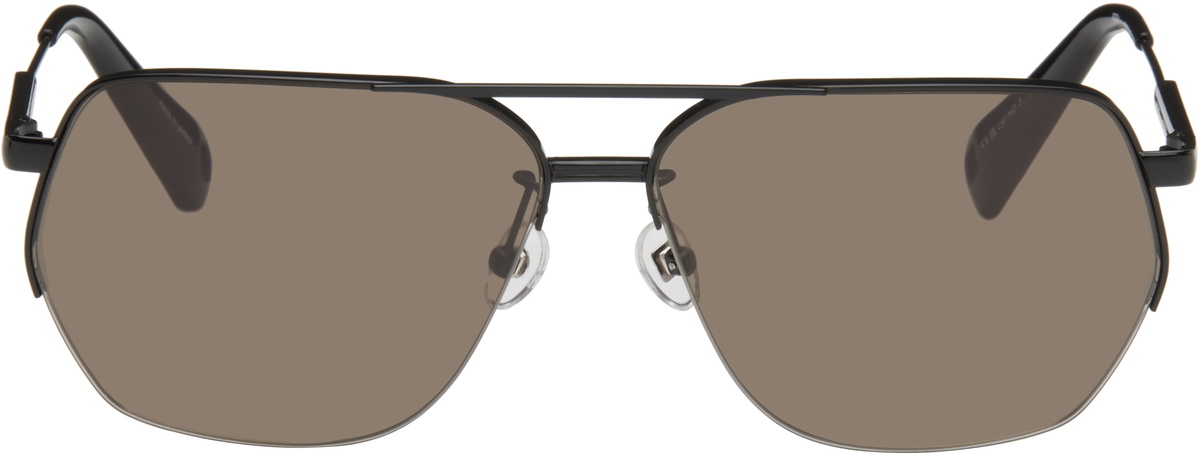 JACQUEMUS Black 'Les lunettes Aviador' Sunglasses Jacquemus