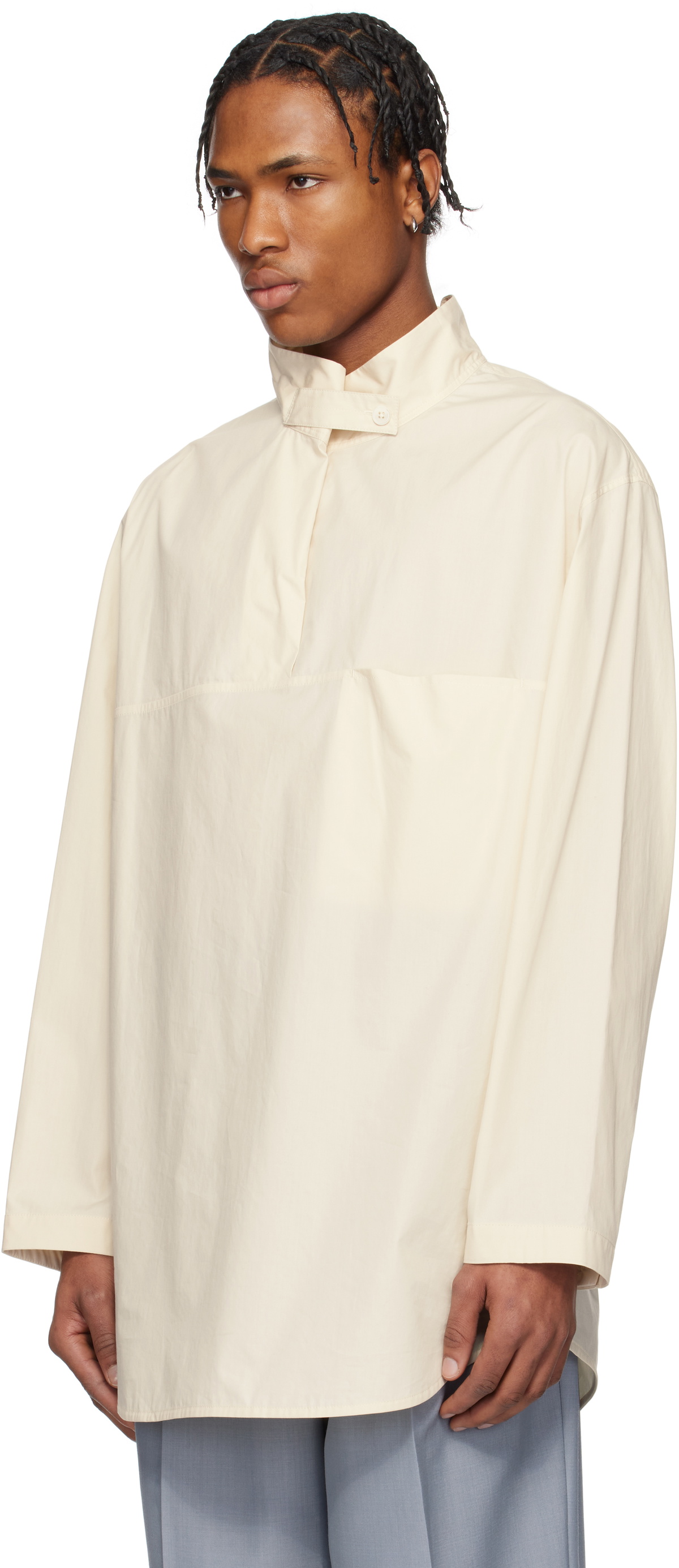 LEMAIRE Off-White Vareuse Shirt Lemaire