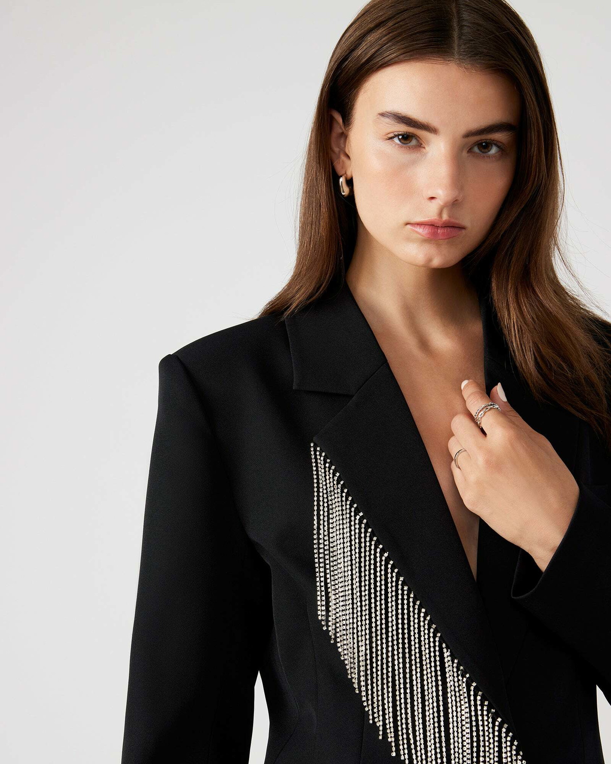 Steve Madden Nellie Blazer in Black