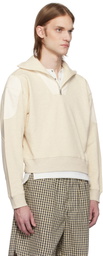 Karmuel Young Gray Strong Arm Padded Zip Sweatshirt