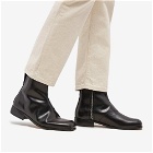 Our Legacy Men's Michaelis Boot in Black Leather
