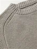 Stòffa - Ribbed Cashmere Sweater - Brown