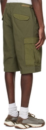 nanamica Khaki Ripstop Cargo Shorts
