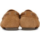 A.P.C. Tan Camille Boat Shoes