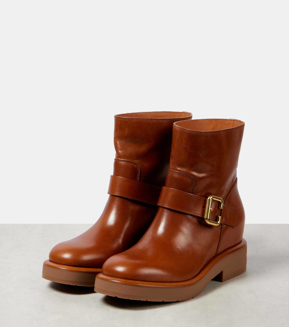 ショートブーツ・ブーティ Chloe 'Coddington' ankle boots Chloé Coddington leather ankle boots Chloe