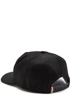 Cherry Los Angeles Logo-embroidered Woven cap - Black - One Size