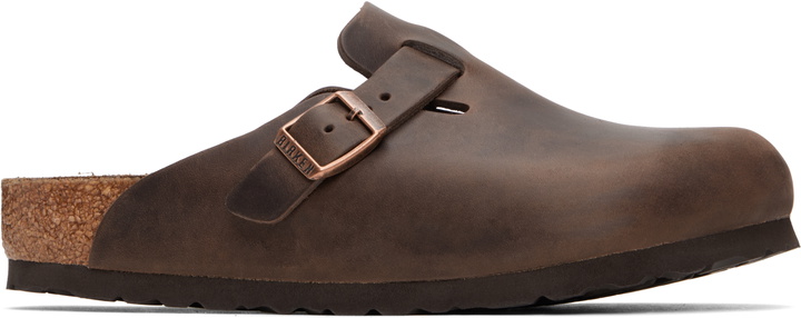 Photo: Birkenstock Brown Regular Boston Slip-on Loafers