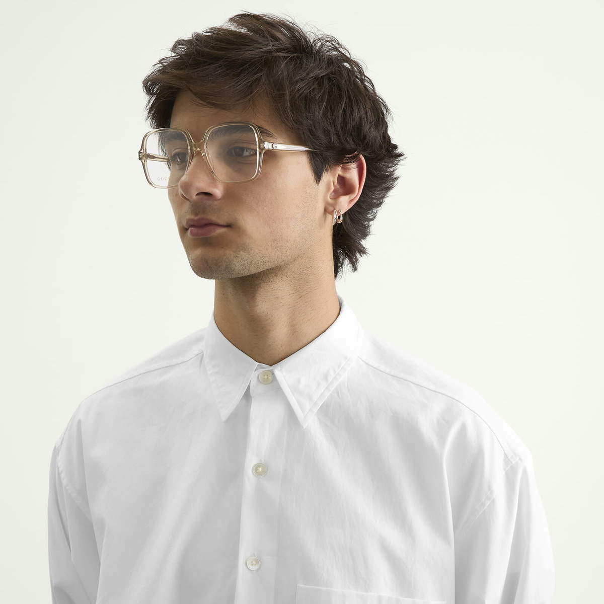 Gucci GG1994O Optical Glasses in Yellow/Transparent 