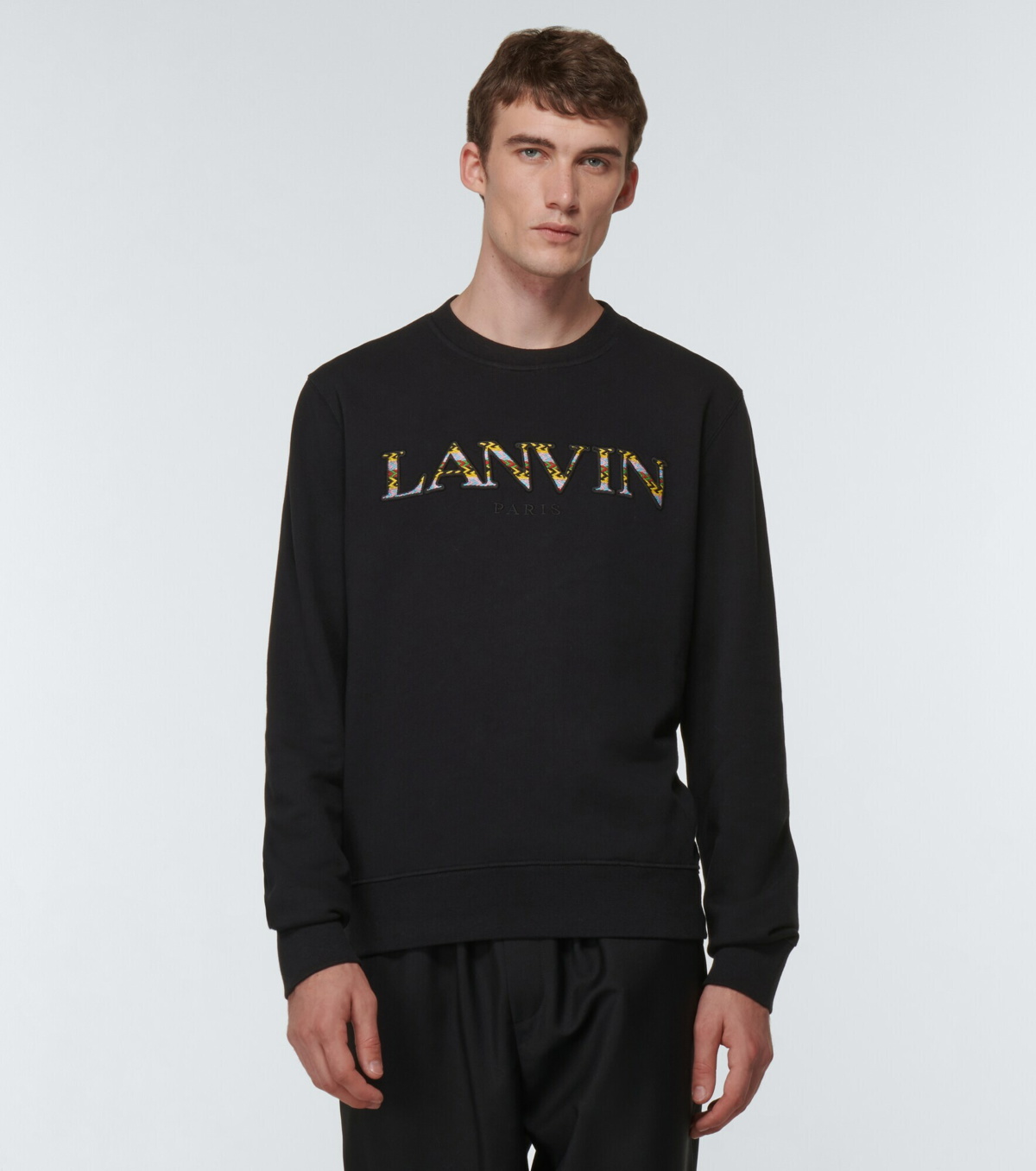 Lanvin - Embroidered cotton sweatshirt Lanvin