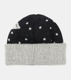 Loewe x Suna Fujita Whale wool-blend beanie