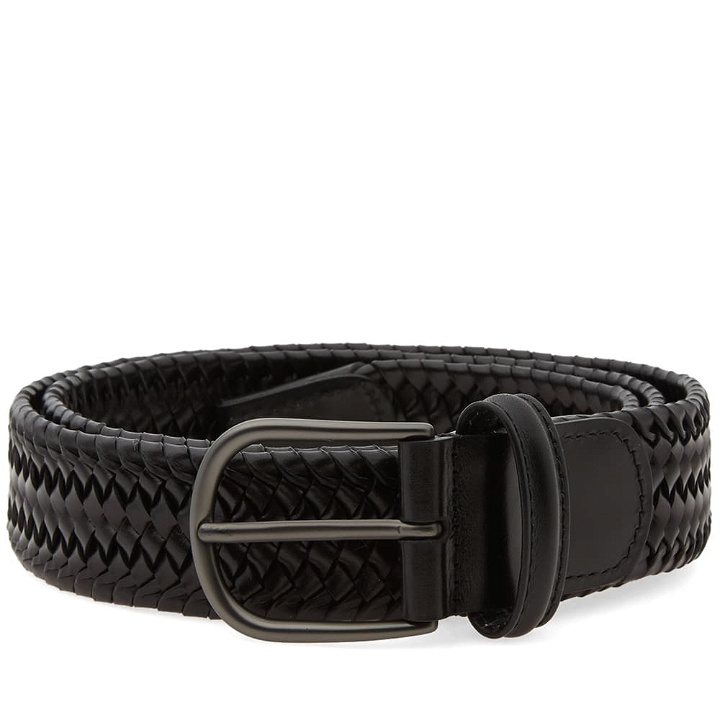 Photo: Anderson's Stretch Woven Leather Belt