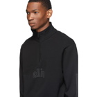 all in Black Half-Zip Pullover