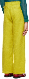 Theophilio SSENSE Exclusive Yellow Trousers